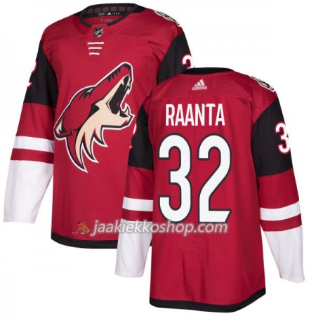 Miehille NHL Arizona Coyotes Pelipaita Antti Raanta 32 Adidas 2017-2018 Maroon Authentic
